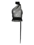 Ludovic de Saint Sernin halter top - Black