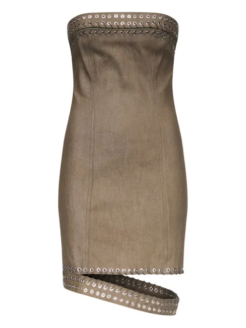 Ludovic de Saint Sernin eyelet-detailing mini dress