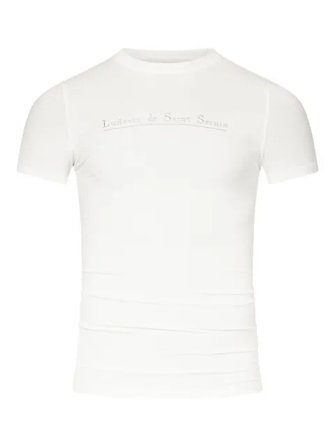 Ludovic de Saint Sernin logo-print T-shirt 
