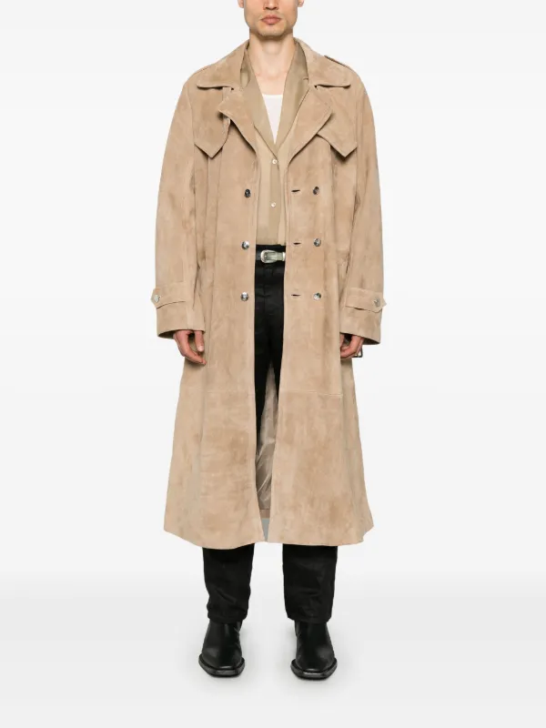 Ludovic De Saint Sernin Amanda Trench Coat | Brown | FARFETCH AO