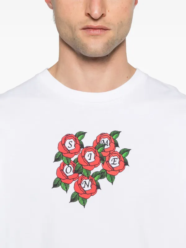 【8/14まで】Simone Rocha プリント Tシャツ Simone Rocha プリントTシャツ ホワイト