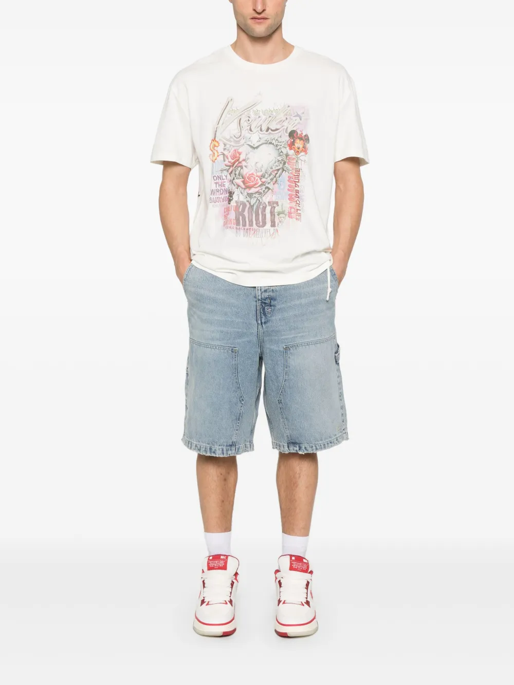 Ksubi Sketch Biggie T-shirt - Beige