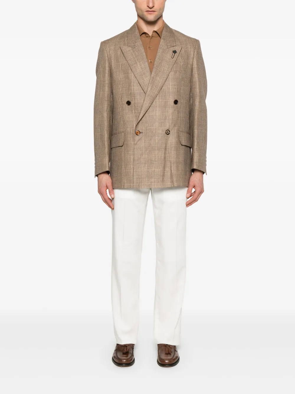 Lardini Miami blazer - Bruin