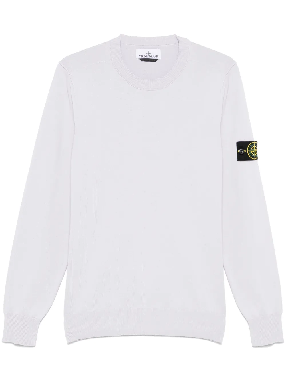 Stone Island Compass-badge Sweater | Purple | FARFETCH