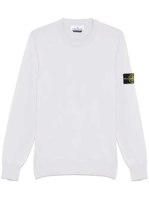 Sweat en coton à patch Compass - Stone Island - Modalova
