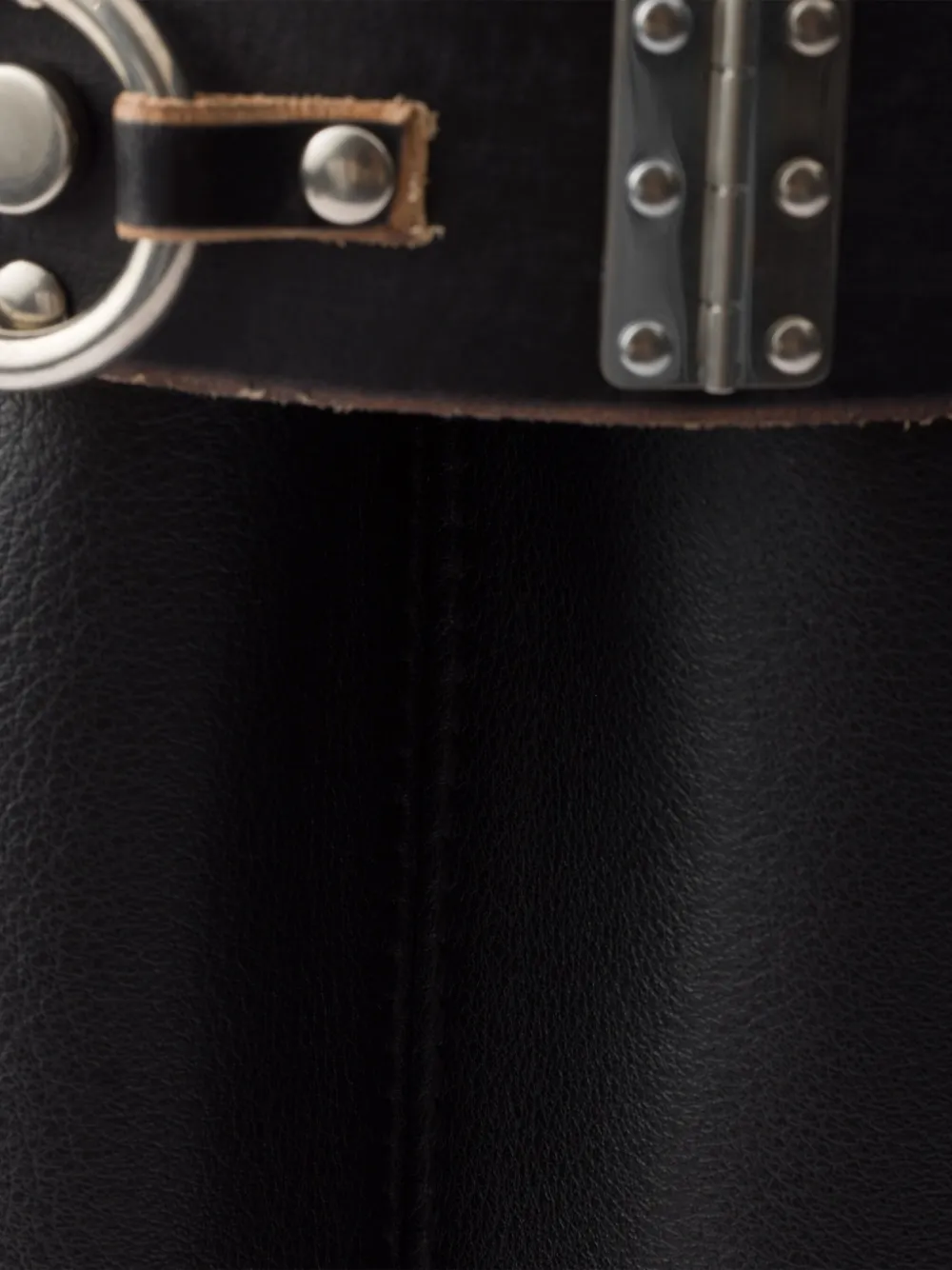 Prada Grote shopper met gespdetail Zwart