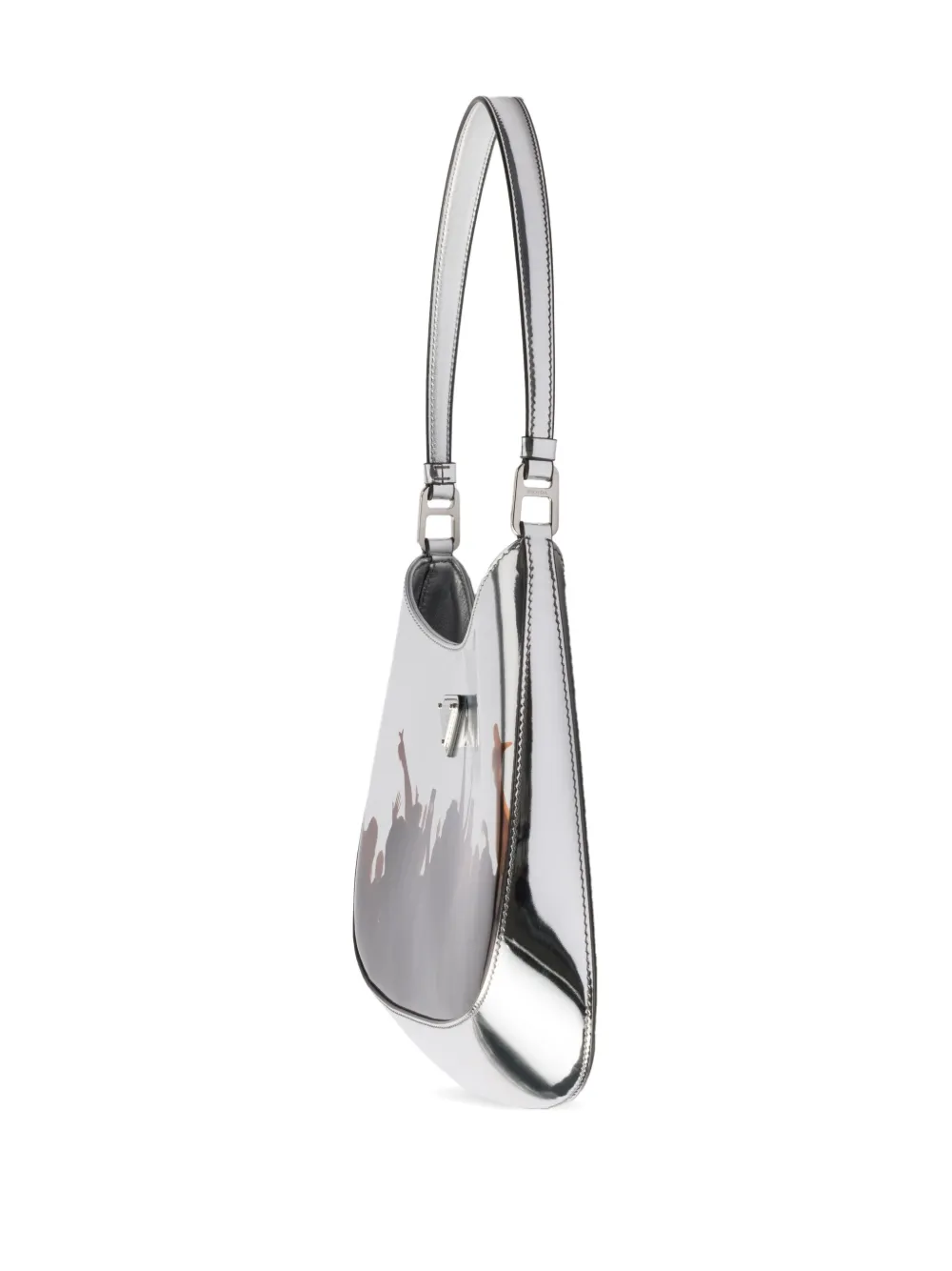 Prada Cleo schoudertas Grijs