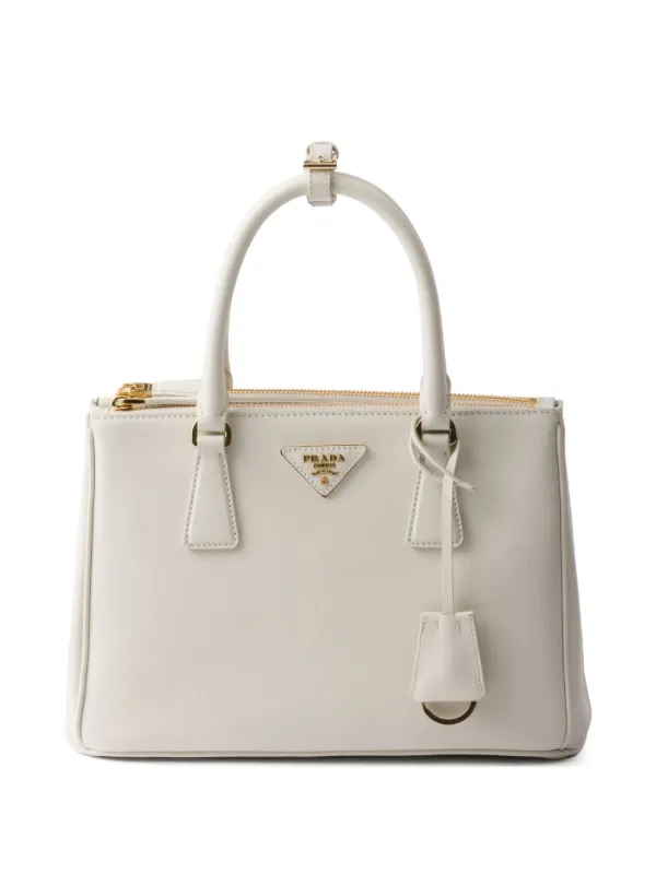 Prada ガレリア ハンドバッグ M | ホワイト | FARFETCH JP