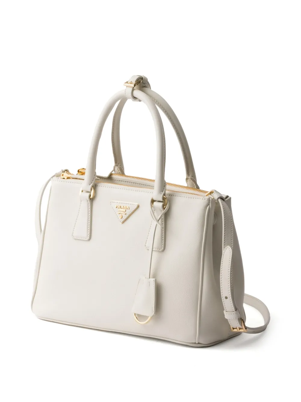 Prada Galleria medium shopper Wit