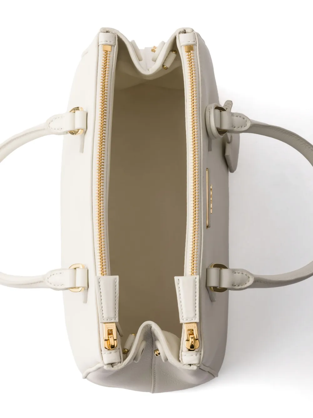 Prada Galleria medium shopper Wit