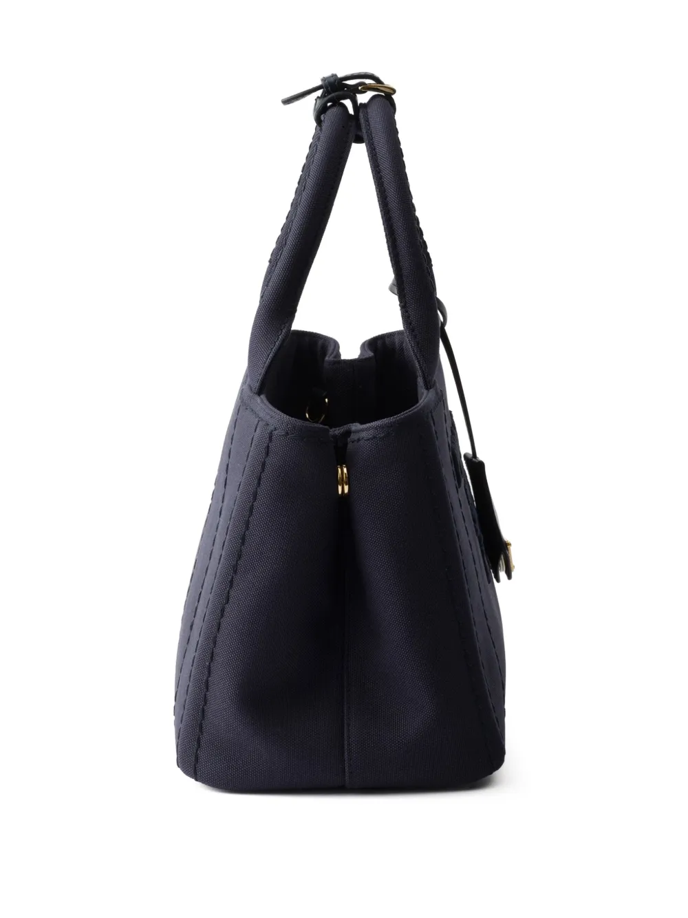 Prada Kleine katoenen canvas handtas Blauw