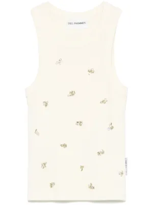 DES_PHEMMES 売れ筋商品|||デス フェム Tシャツ トップス レディース Tank tops White 24847582_55043025_600.jpg