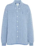 Barrie checked shirt - Blue