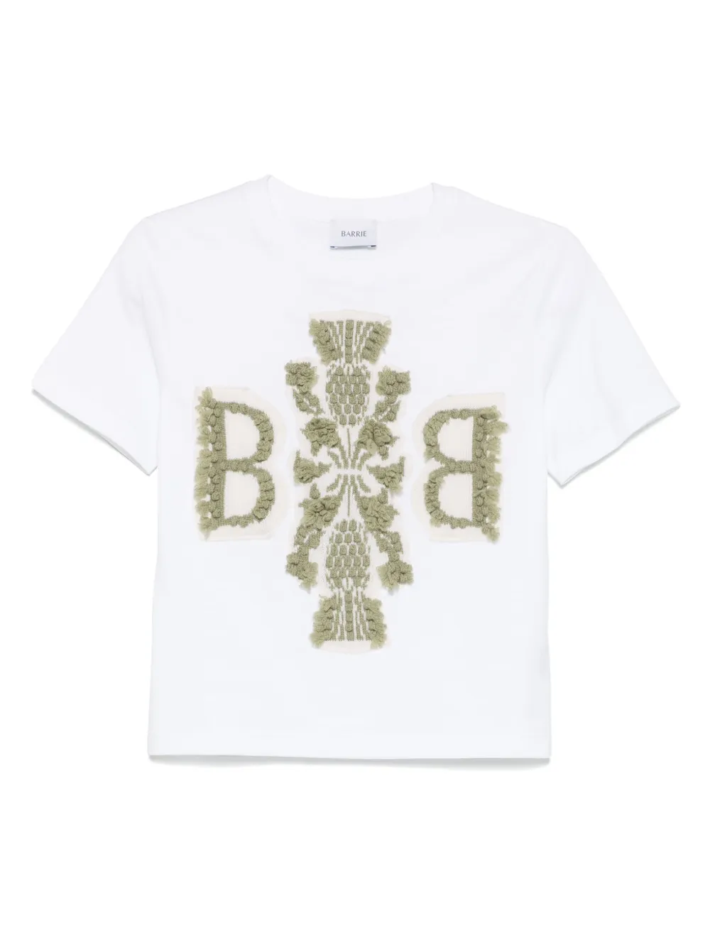 Barrie playera con logo bordado | blanco | Image 1