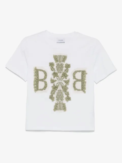 Barrie logo-embroidered T-shirt