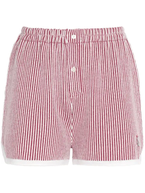 Barrie shorts con motivo de rayas