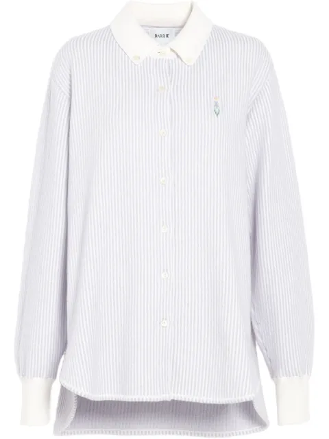 Barrie camisa con rayas estampadas