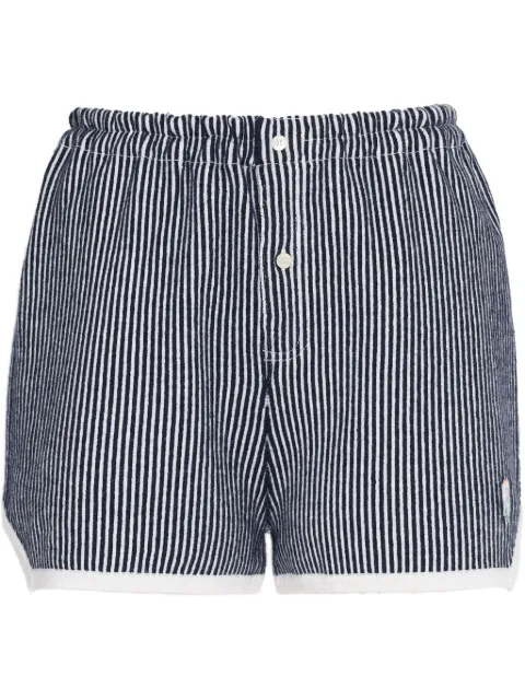 Barrie shorts con motivo de rayas