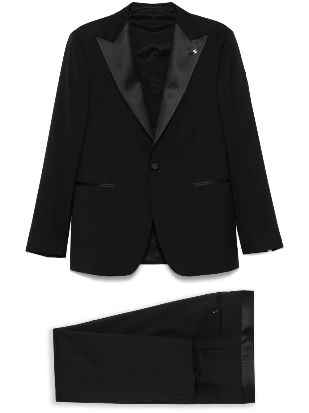 Tagliatore wool suit | Black | Image 1