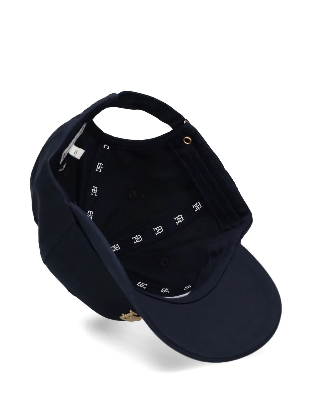 Tommy Hilfiger Pet met TH-plakkaat Blauw