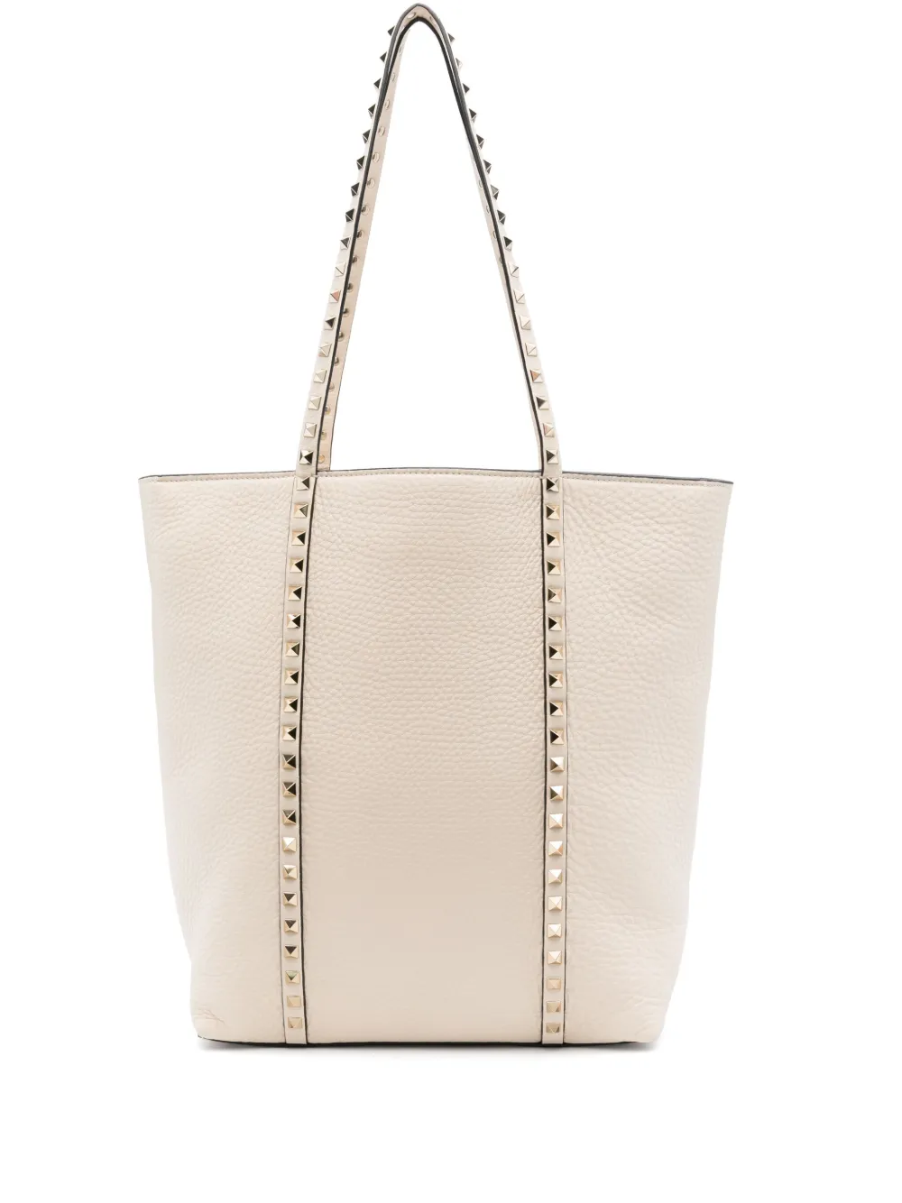 Valentino Garavani Rockstud schoudertas Beige