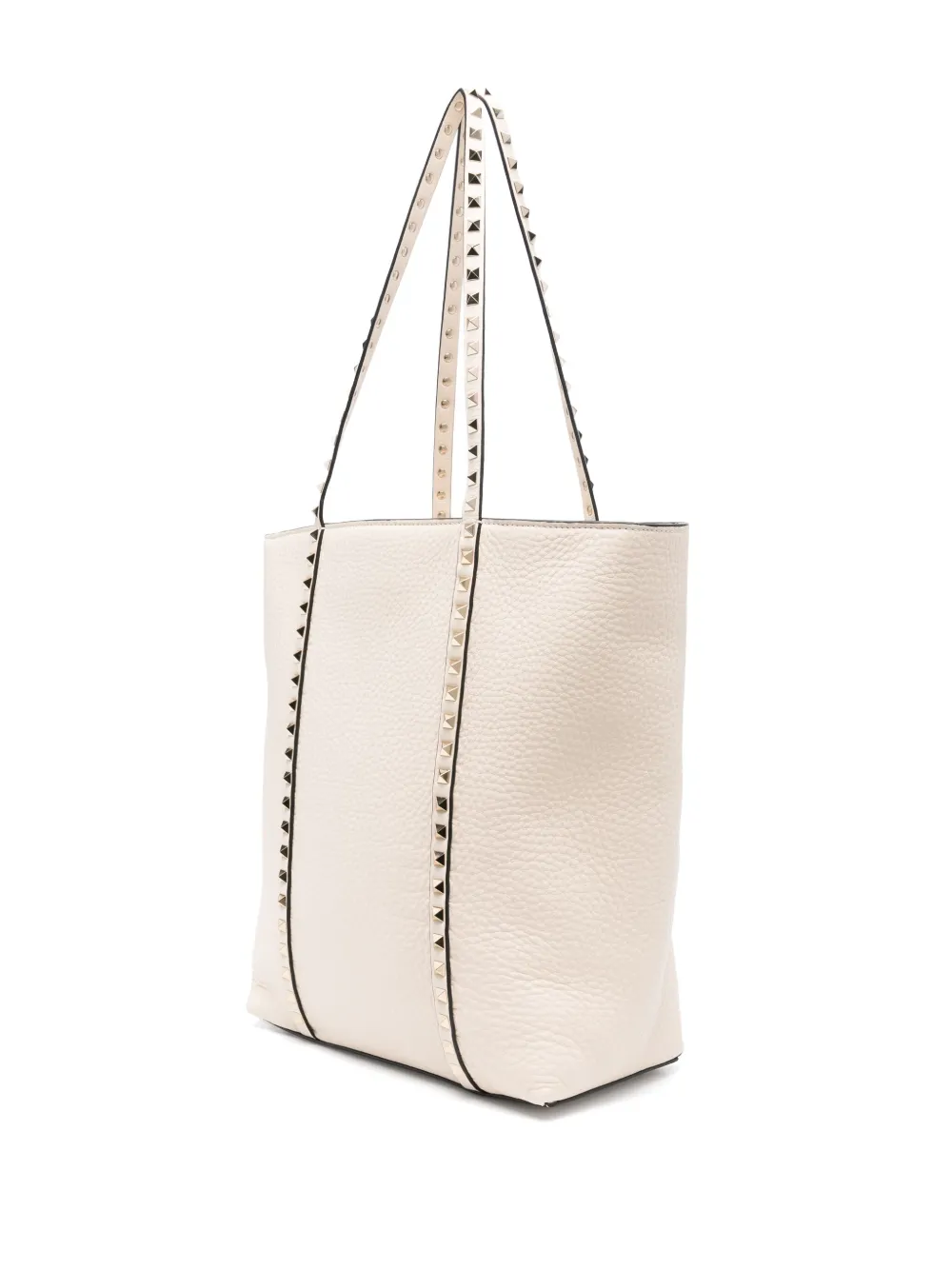 Valentino Garavani Rockstud schoudertas Beige