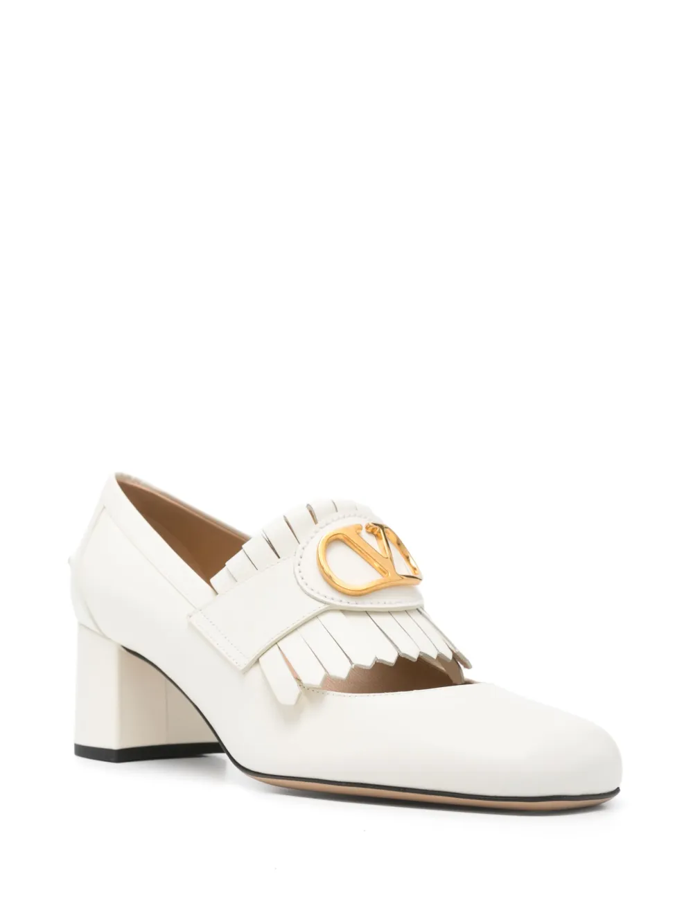 Valentino Garavani 60mm VLogo Signature pumps White