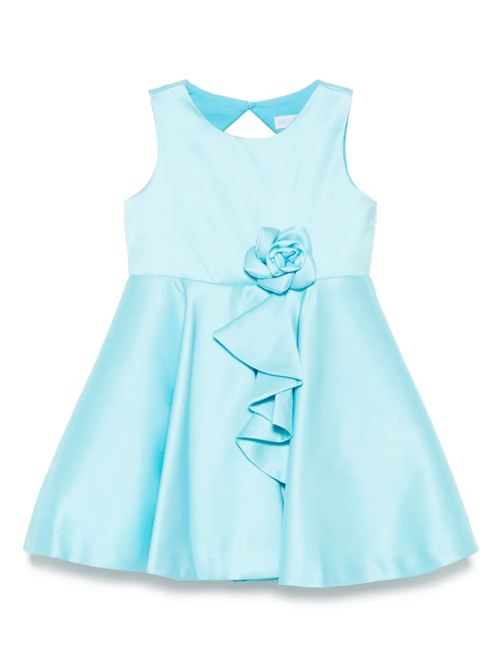 Abel & Lula Vestido com aplicação floral | Azul | Image 1