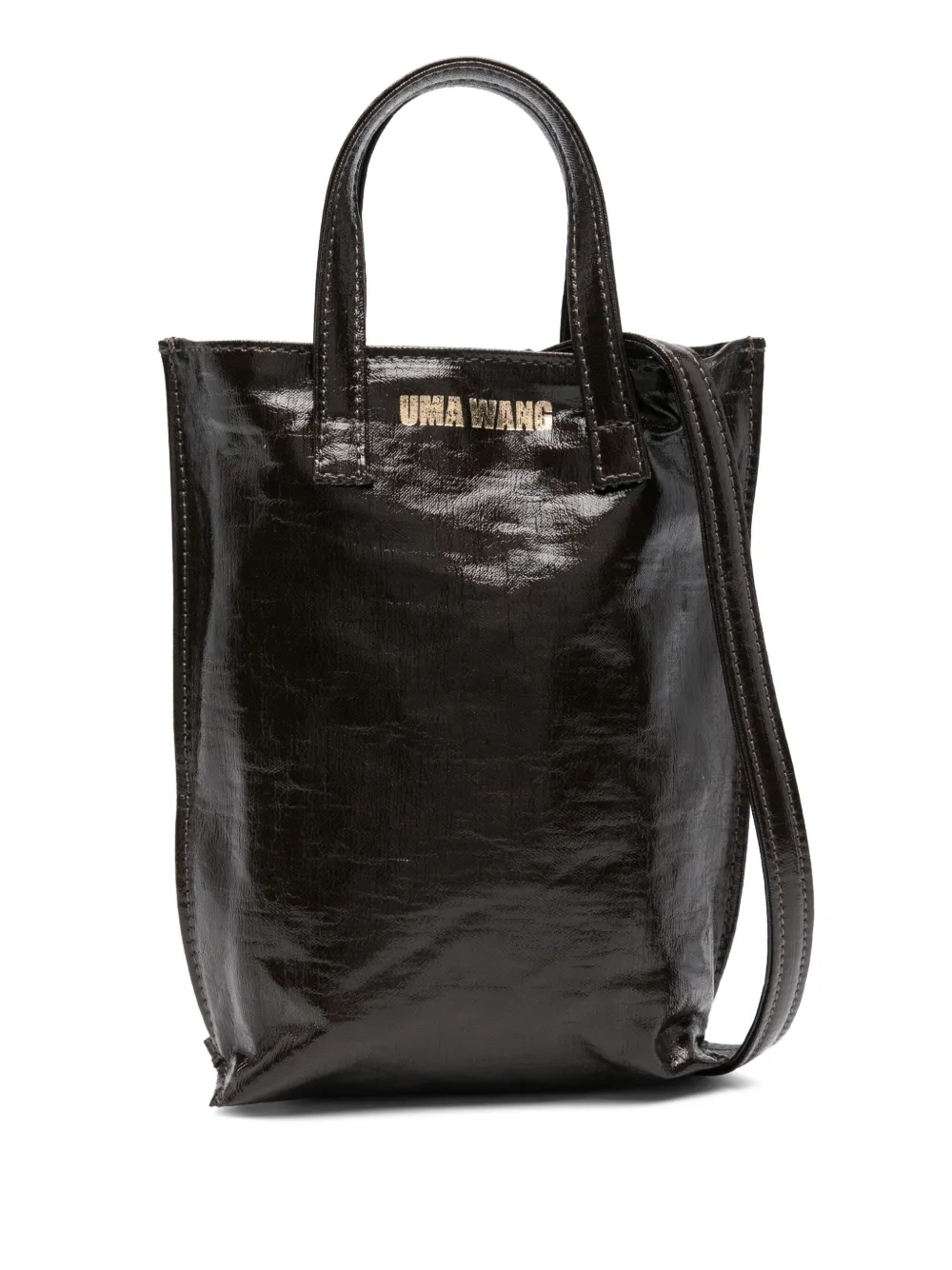 Uma Wang Kleine Case shopper Bruin