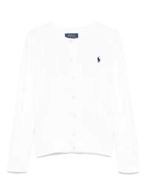 POLO RALPH LAUREN KIDS كارديغان بحياكة الضفيرة