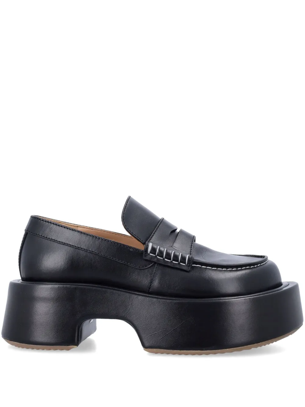 JW Anderson platform loafers Black