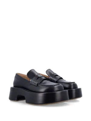 ★JW ANDERSON★ ラウンドトゥ スリッポン スエード サンダル JW ANDERSON サンダル Embellished leather slides 557854 (J W