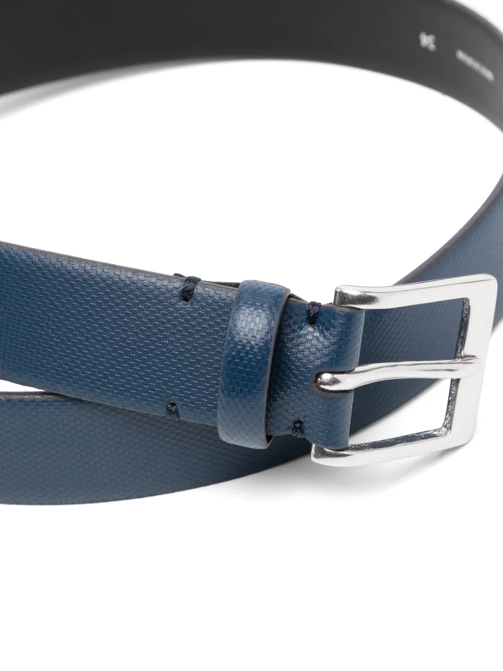 Paul Smith Leren riem - Blauw