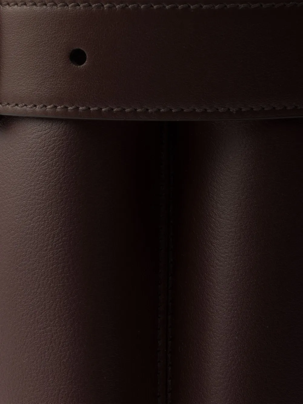 Prada Kleine handtas met riemdetail Bruin