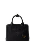 Prada Small cotton canvas handbag - Black