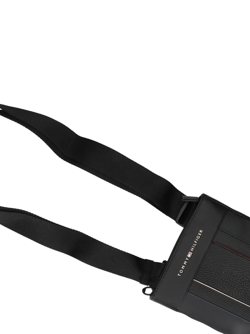 Tommy Hilfiger Messengertas met logoplakkaat Zwart