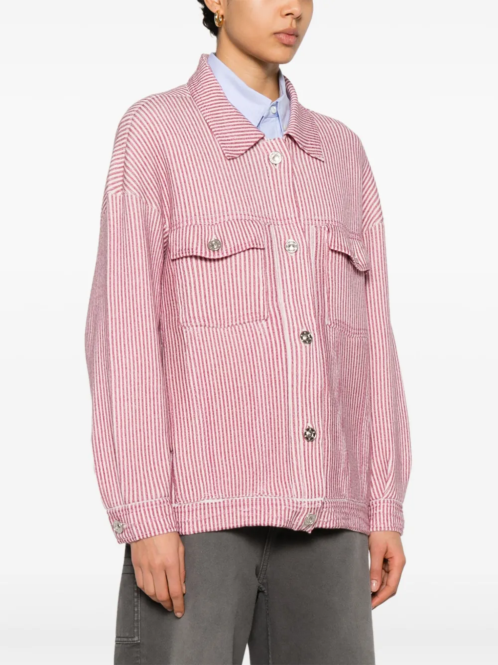 Barrie Gestreept jack 125 RED