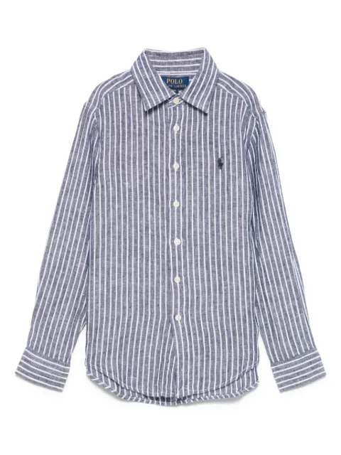 POLO RALPH LAUREN KIDS pinstripe shirt