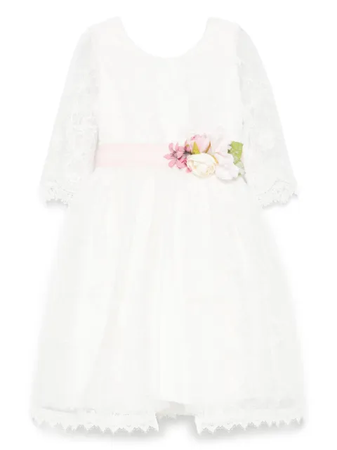 Abel & Lula floral-lace dress