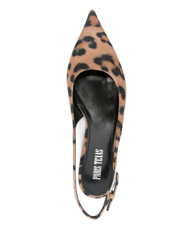 フラットシューズ PARIS TEXAS PX1518XSALP Ballerinas Jessica Slingback Flat Paris Texas Jessica Ballet Flats | Brown | FARFETCH