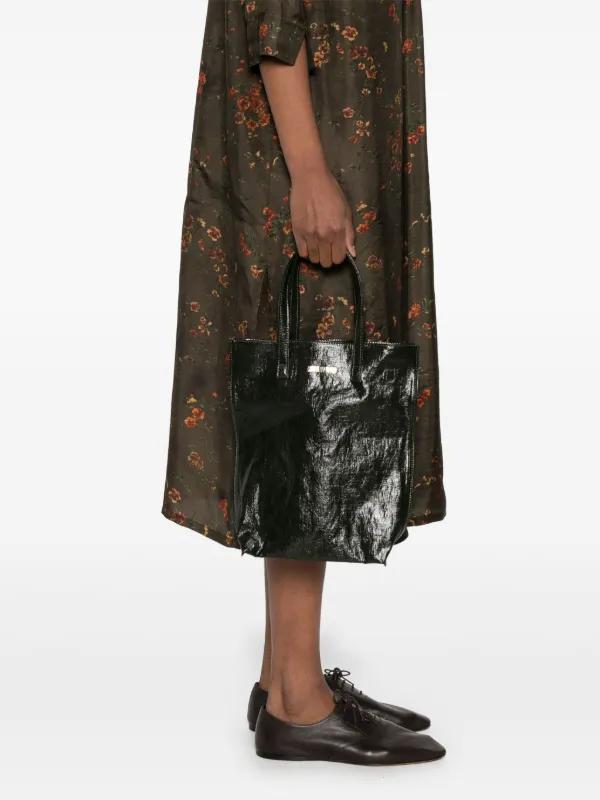 Uma Wang Medium Case Tote Bag | Green | FARFETCH