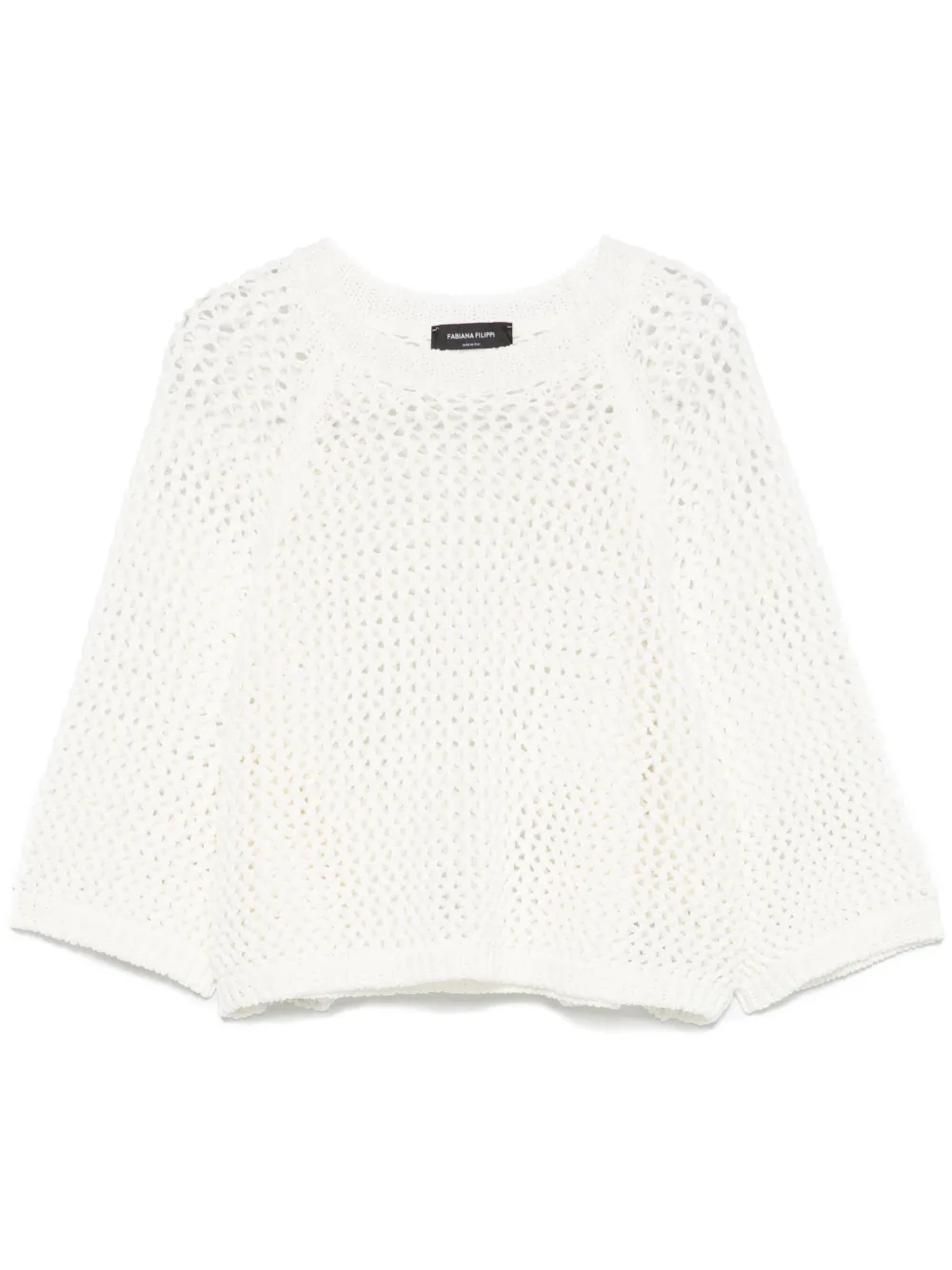 open-knit top