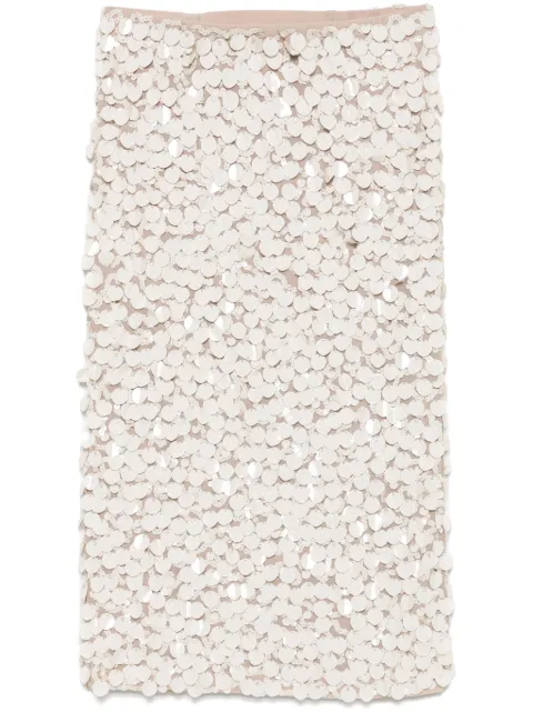 P.A.R.O.S.H. sequinned midi skirt