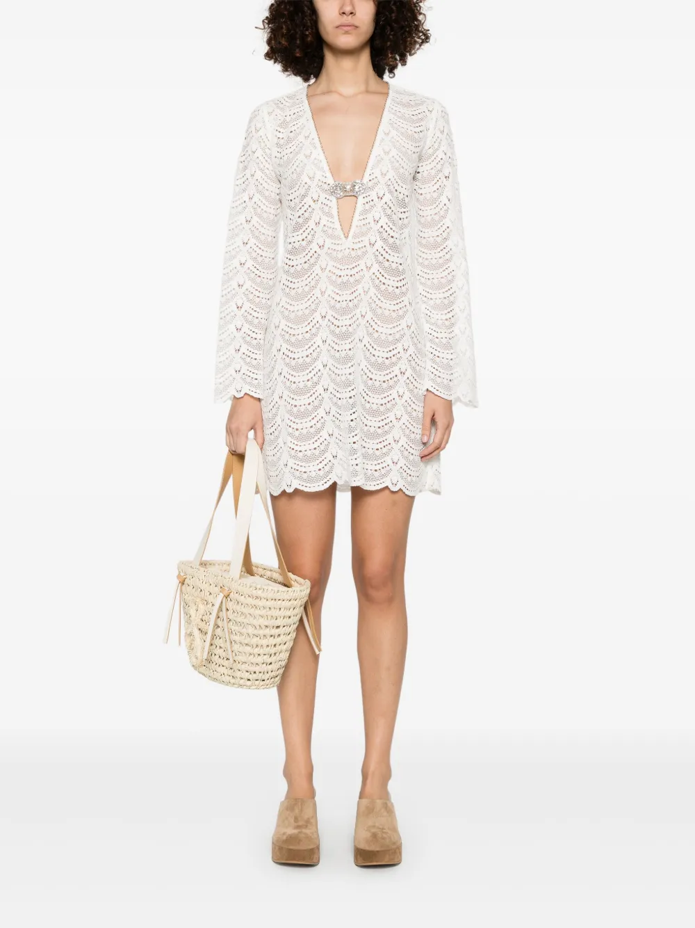 Anjuna Mini-jurk - Wit