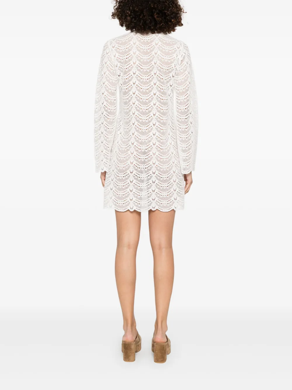 Anjuna Mini-jurk Wit