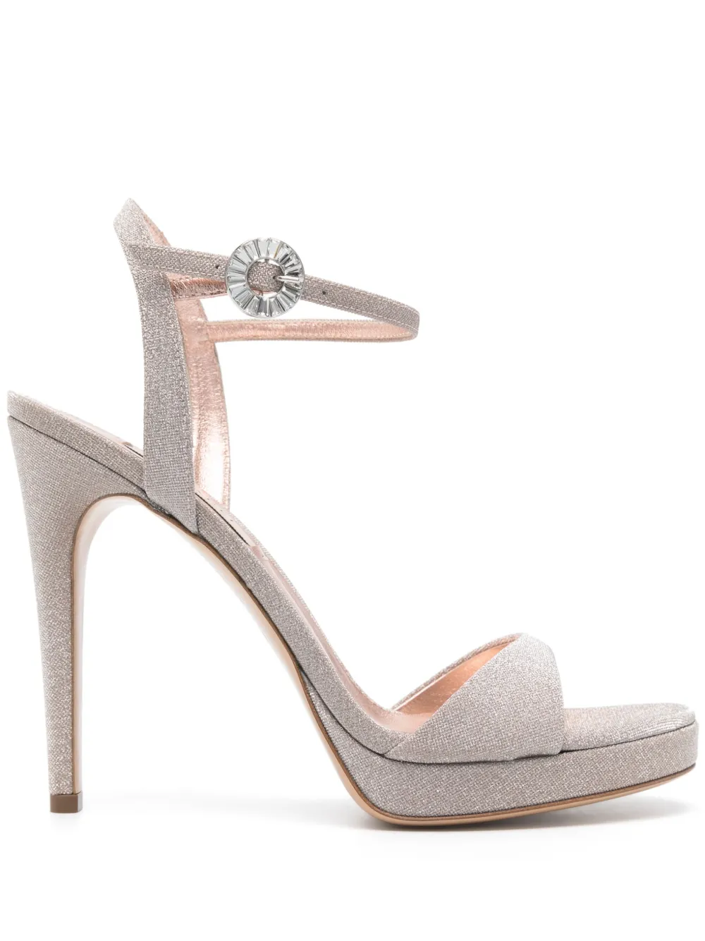 Casadei 115mm Michelle sandals Neutrals