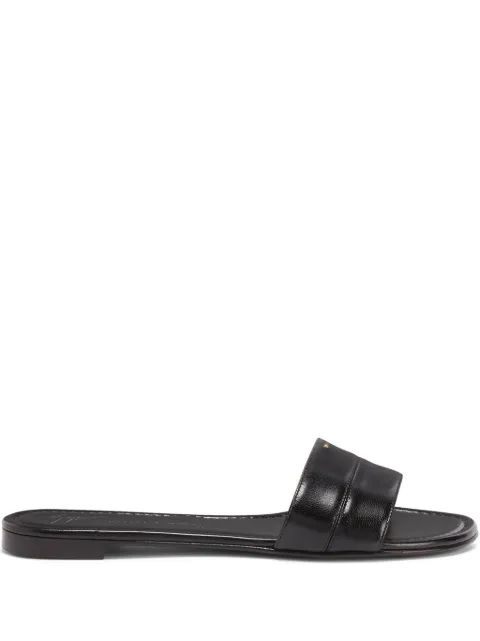 Giuseppe Zanotti Sandali slides in pelle