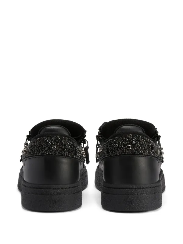 Giuseppe Zanotti GZ94 double-zip low-top Sneakers | Black