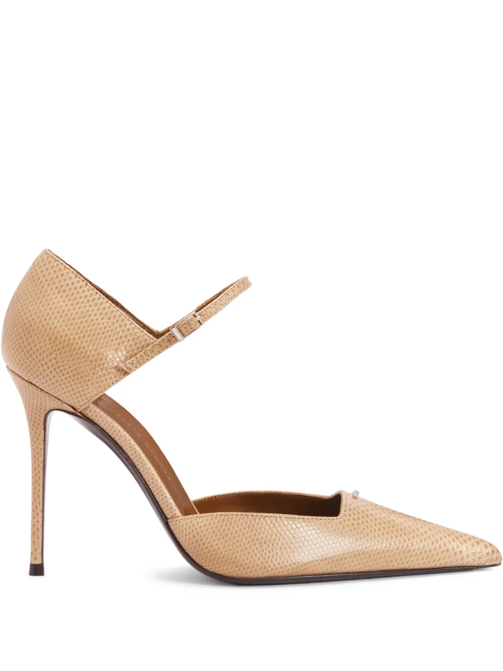 Giuseppe Zanotti 105 mm Raquel D'Orsay pumps Beige