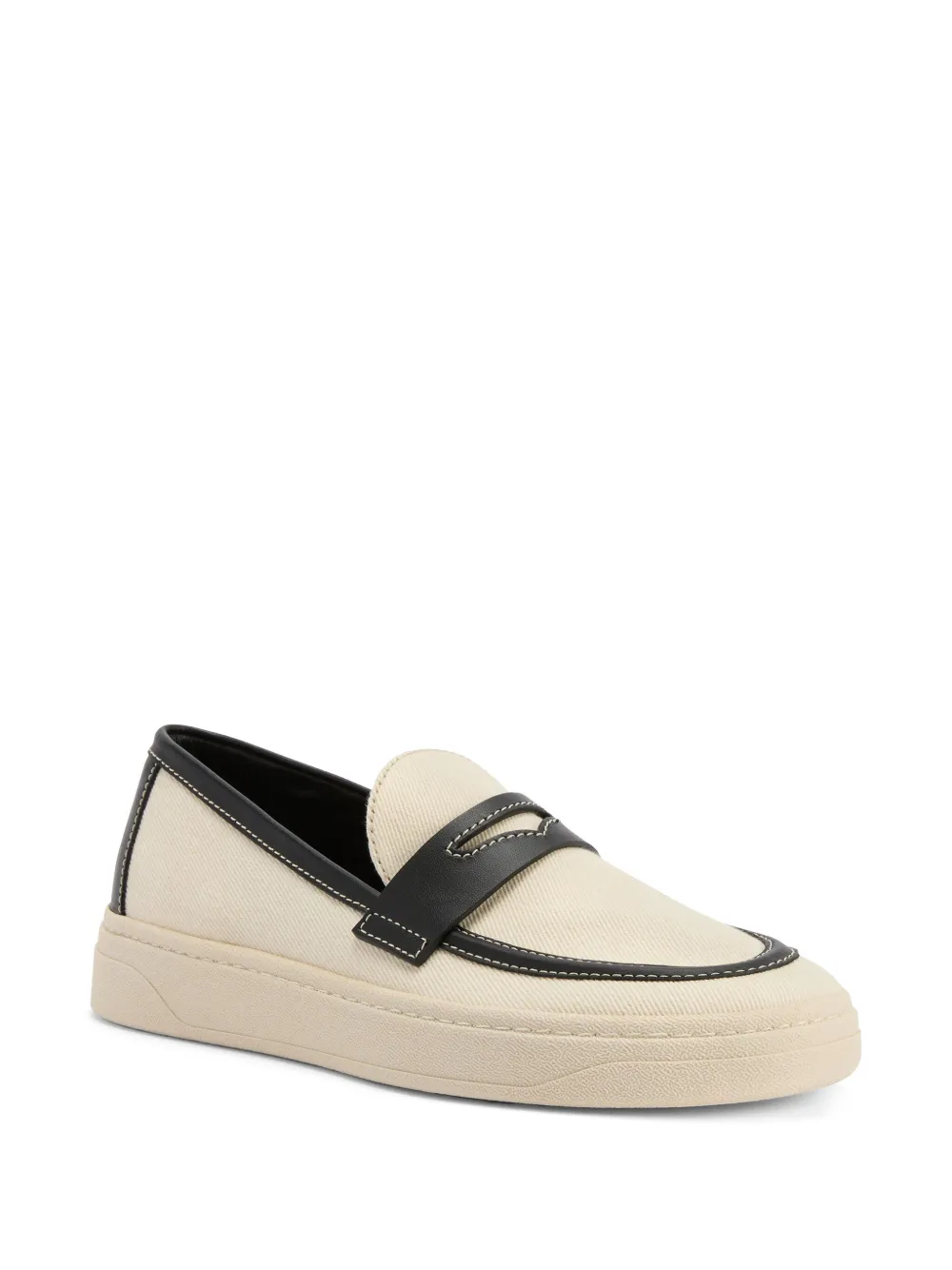 Giuseppe Zanotti Loafers met rubberen zool - Beige